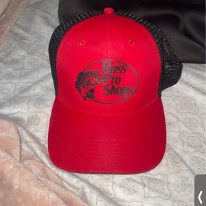 RED BASS PRO SHOPS HAT